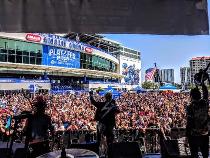 98 Rockfest 2018 Tampa FL, Amelie Arena (Plaza Stage)